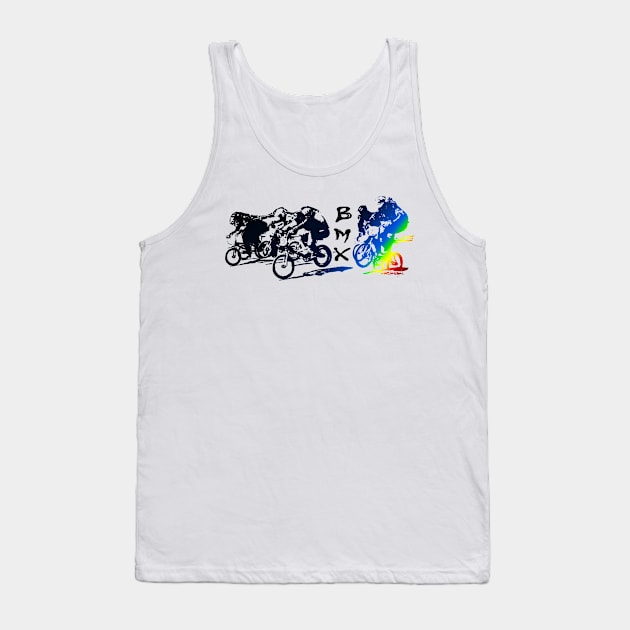 bmx Tank Top by rickylabellevie